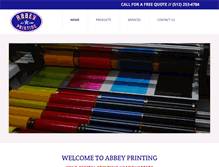 Tablet Screenshot of abbeyprints.com